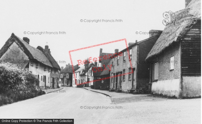Photo of Braughing, The Village c.1955