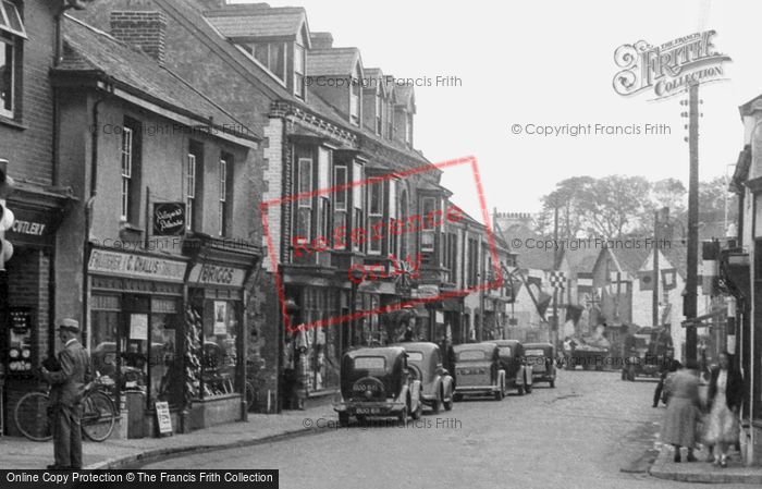 Photo of Braunton, Caen Street 1938