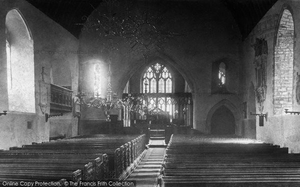 Photo of Braunton, Church Interior 1900