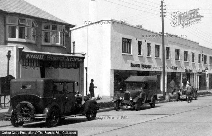 Photo of Braunton, Exeter Road 1936