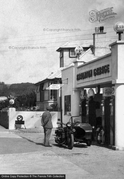 Photo of Braunton, Exeter Road, Braunton Garage 1936