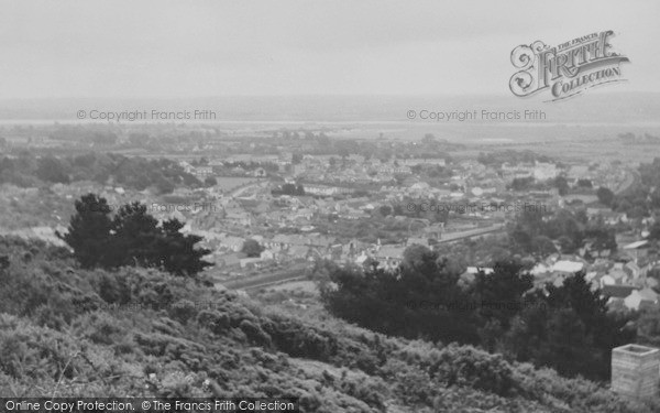 Photo of Braunton, From The Beacon c.1950