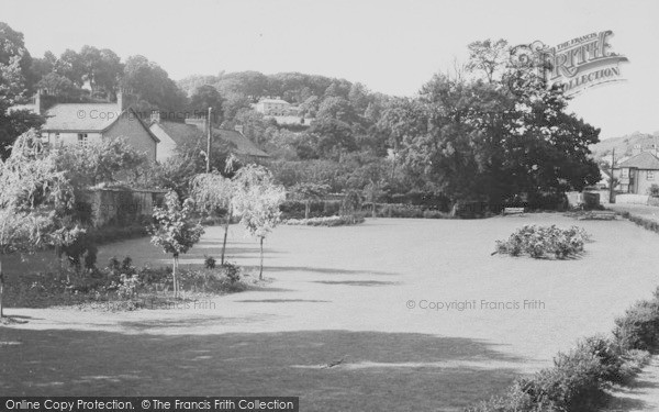 Photo of Braunton, Memorial Gardens c.1955
