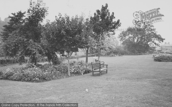 Photo of Braunton, Memorial Gardens c.1960