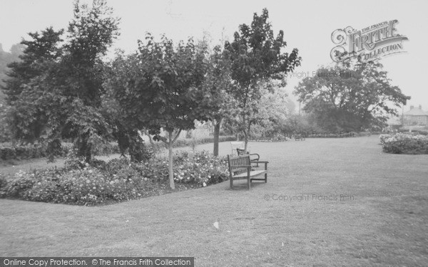 Photo of Braunton, Memorial Gardens c.1960