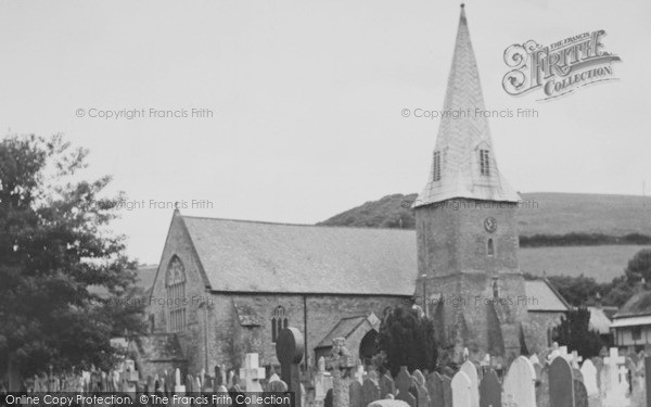 Photo of Braunton, St Brannock's Church c.1950