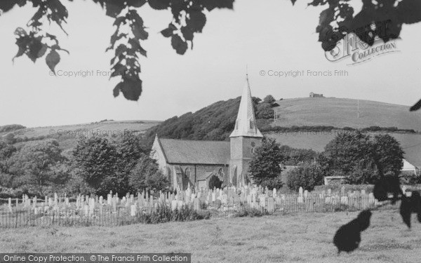 Photo of Braunton, St Brannock's Church c.1955