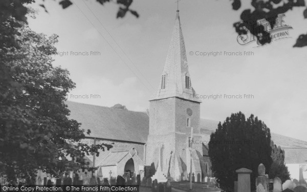 Photo of Braunton, St Brannock's Church c.1965