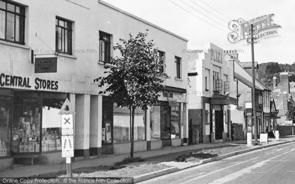 Photo of Braunton, The Plaza, Exeter Road c.1950