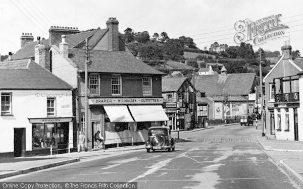 Photo of Braunton, 'w P Houlden' Draper And Outfitter c.1950