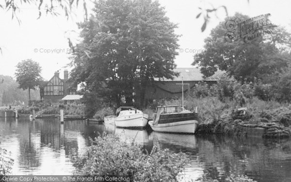 Photo of Bray, Boats Near The Lock c.1960