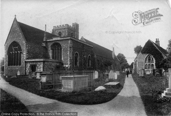 Photo of Bray, St Michael's Church 1906