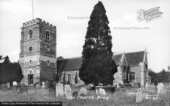 Photo of Bray, The Church c.1960