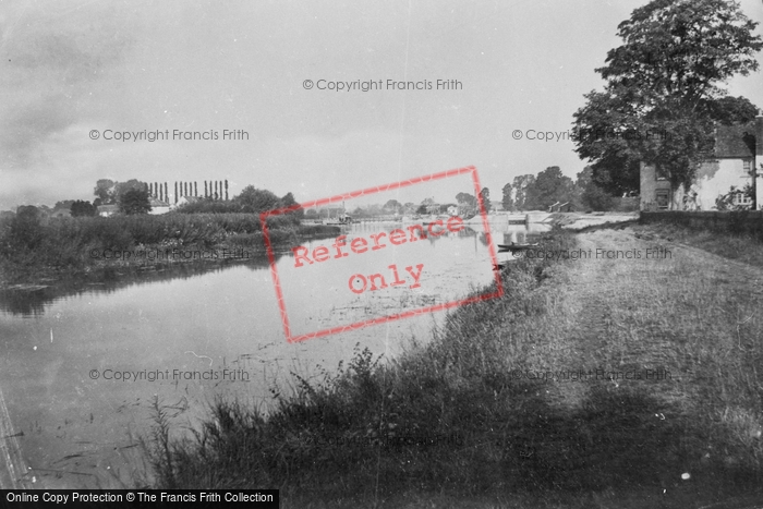 Photo of Bray, The Lock And Weir 1890