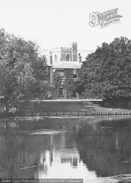 Photo of Bray, The Vicarage From The River c.1910