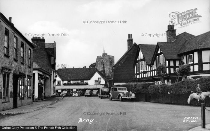 Photo of Bray, The Village c.1955