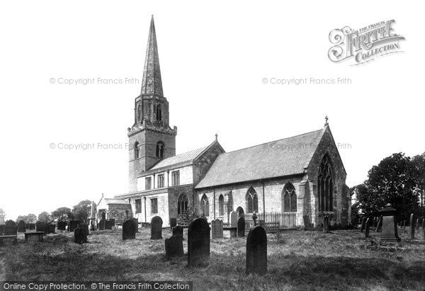 Photo of Brayton, St Wilfrid's Church 1901