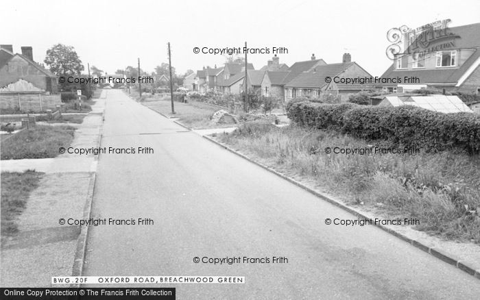 Photo of Breachwood Green, Oxford Road c.1965