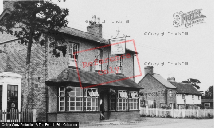 Photo of Breachwood Green, The Red Lion c.1965