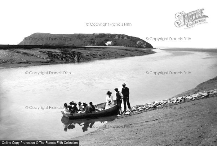 Photo of Brean Down, The Ferry 1918