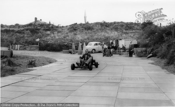 Photo of Brean, Go Cart And Track, Sunnyholt Caravan Park c.1965