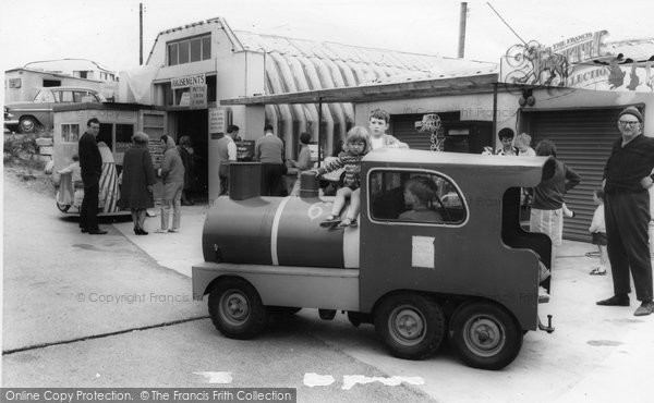 Photo of Brean, Miniature Train, Sunnyholt Caravan Park c.1965