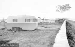 Ocean View Caravan Site c.1960, Brean