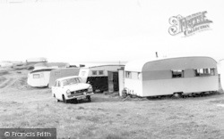 Ocean View Caravan Site c.1960, Brean