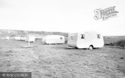Sea View Caravan Site c.1960, Brean