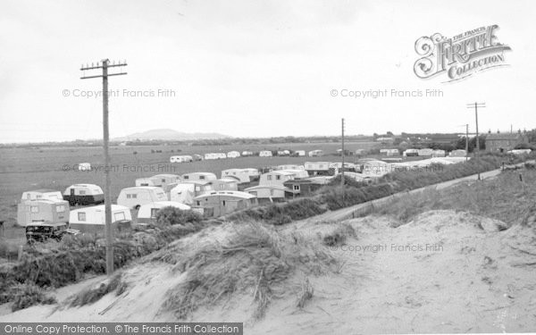 Photo of Brean, Sunnyside Caravan Site c.1955