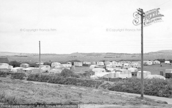 Photo of Brean, Sunnyside Caravan Site c.1955