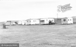 Sunnyside Caravan Site c.1960, Brean