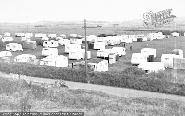 Photo of Brean, The Caravan Sites c.1955