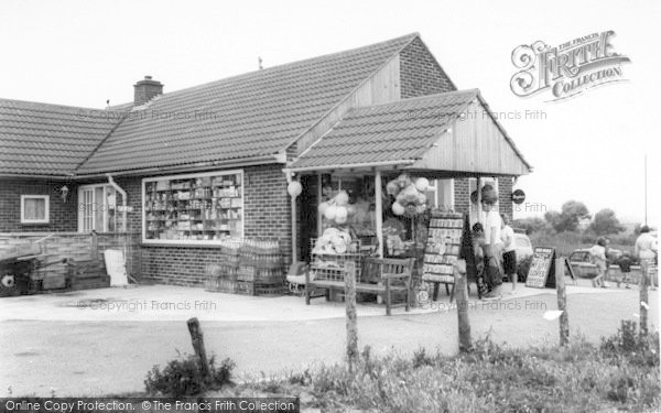 Photo of Brean, The Shop, Sunnyholt Caravan Park c.1965