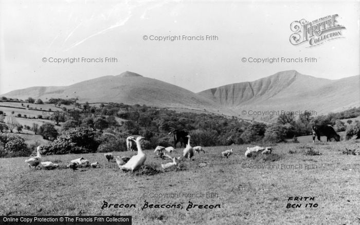 Photo of Brecon, Brecon Beacons c.1965