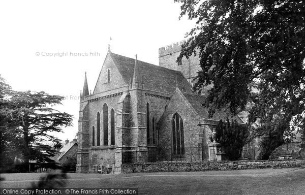 Photo of Brecon, Cathedral c.1955