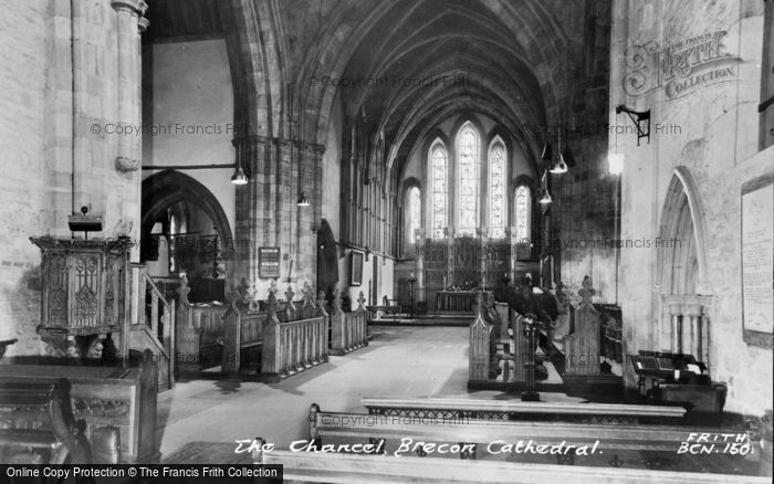 Photo of Brecon, Cathedral, The Chancel c.1965