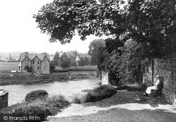 Christ College From The Captain's Walk 1910, Brecon