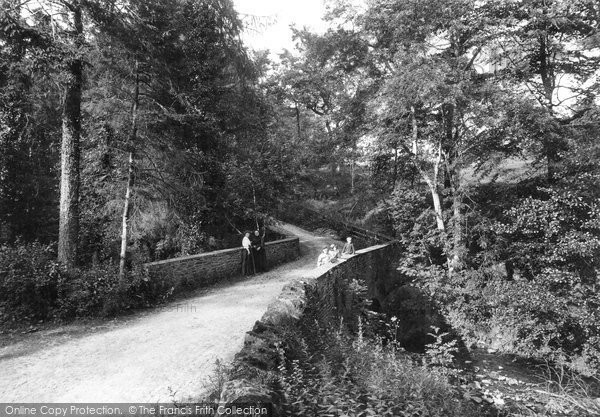 Photo of Brecon, Ffrwdgrech Waterfalls Bridge 1910