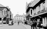 Brecon, High Street 1955