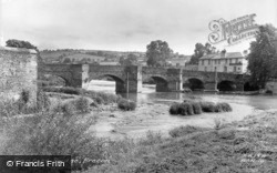 Llanfaes Bridge c.1950, Brecon