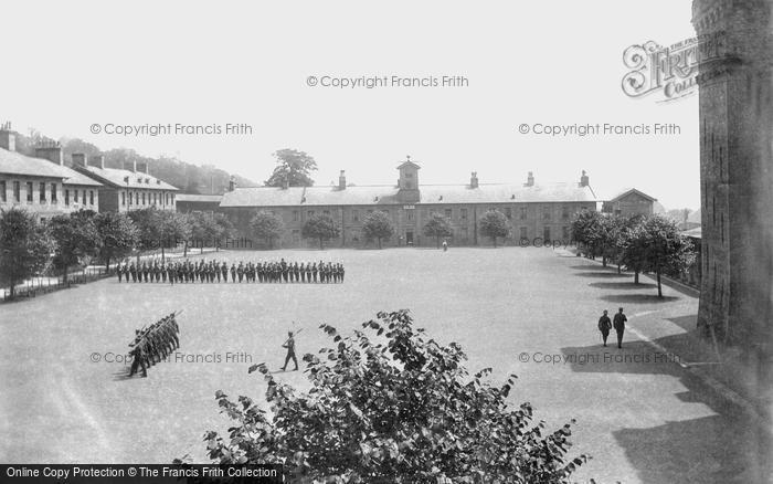 Photo of Brecon, The Barracks 1910