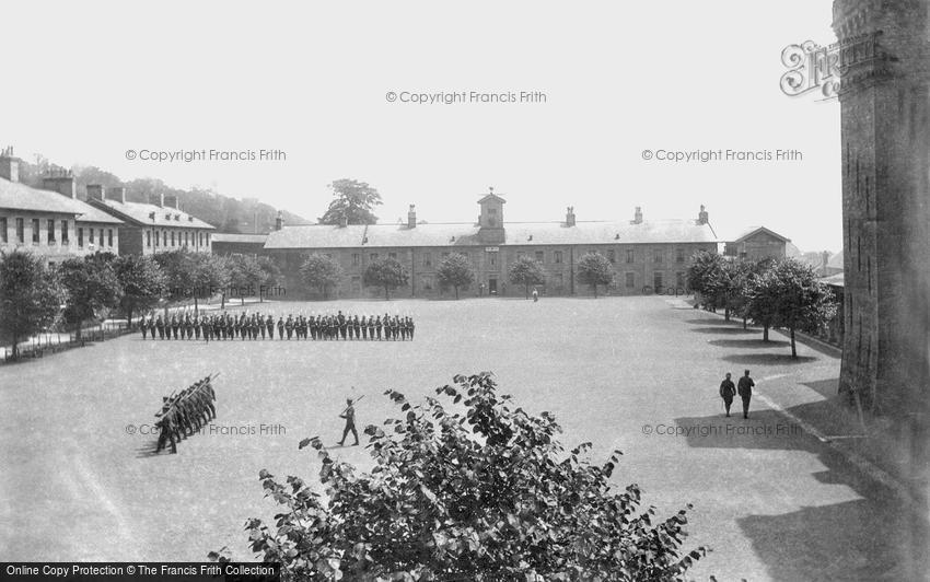 Brecon, the Barracks 1910