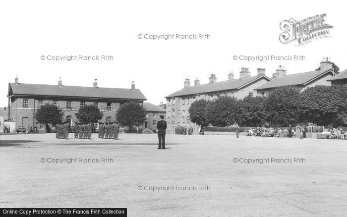 Photo of Brecon, The Brecon Barracks c.1960