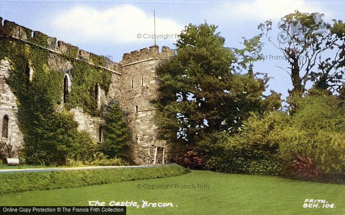 Photo of Brecon, The Castle c.1965