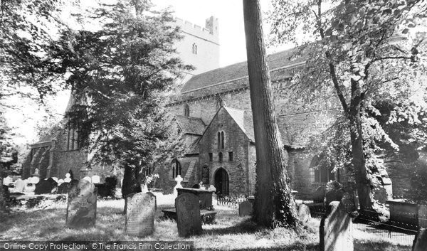 Photo of Brecon, The Cathedral c.1965