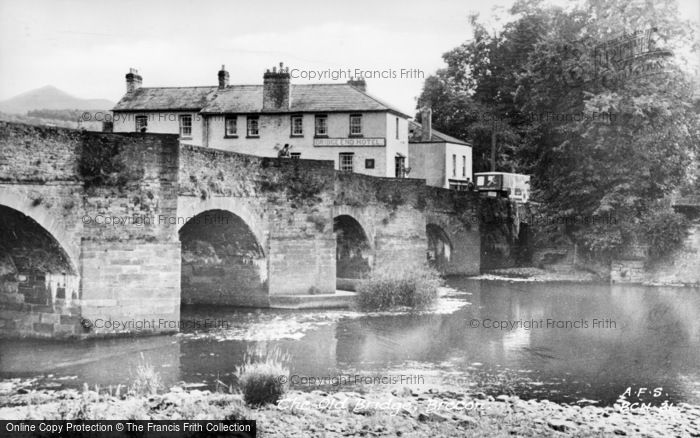 Photo of Brecon, The Old Bridge c.1955