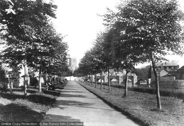 Photo of Brecon, The Promenade 1899