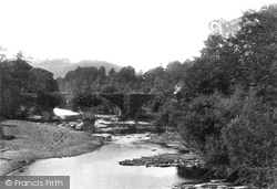 View From Aqueduct 1899, Brecon