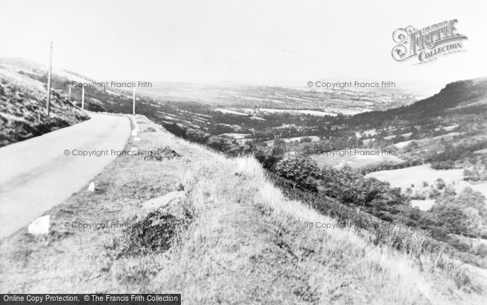 Photo of Brecon, View From The Beacons c.1955